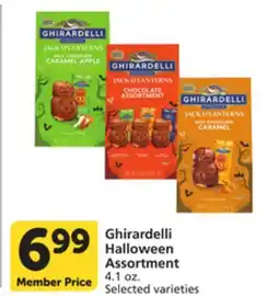 Vons Ghirardelli Halloween Assortment offer