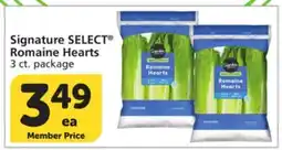 Vons Signature SELECT Romaine Hearts offer