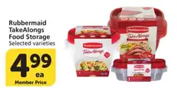 Vons Rubbermaid TakeAlongs Food Storage offer
