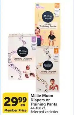 Vons Millie Moon Diapers or Training Pants offer