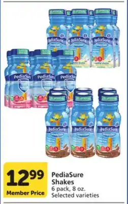 Vons PediaSure Shakes offer