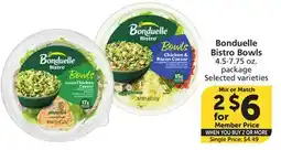 Vons Bonduelle Bistro Bowls offer