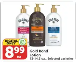 Vons Gold Bond Lotion offer