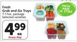 Vons Fresh Grab and Go Trays offer