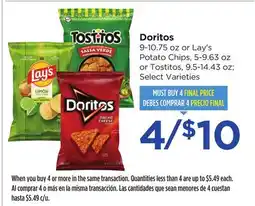 Food 4 Less Doritos offer