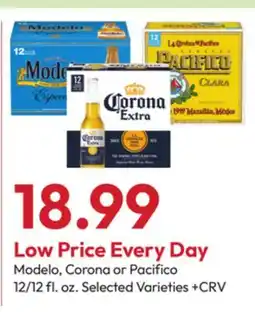 Stater Bros Modelo, Corona or Pacifico offer