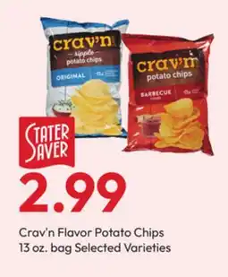 Stater Bros Crav'n Flavor Potato Chips offer