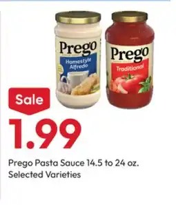 Stater Bros Prego Pasta Sauce offer