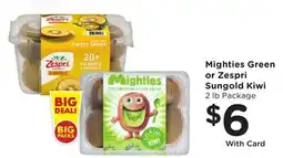 Ralphs Mighties Green or Zespri Sungold Kiwi offer