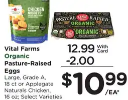 Ralphs Vital Farms Organic Pasture-Raised Eggs offer