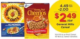 Ralphs General Mills Cereal offer