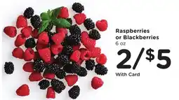 Ralphs Raspberries or Blackberries offer