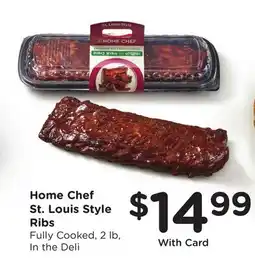 Ralphs Home Chef St. Louis Style Ribs offer