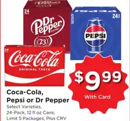 Ralphs Coca-Cola, Pepsi or Dr Pepper offer