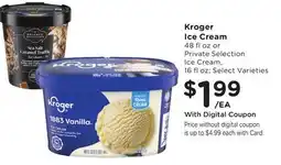 Ralphs Kroger Ice Cream offer