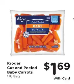 Ralphs Kroger Cut and Peeled Baby Carrots offer