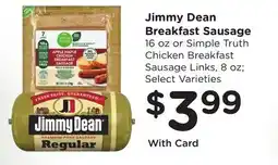 Ralphs Jimmy Dean Breakfast Sausage offer