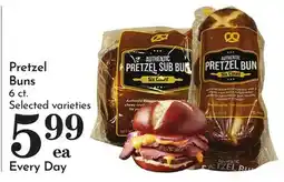 Pavilions Pretzel Buns offer