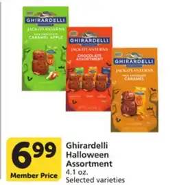 Pavilions Ghirardelli Halloween Assortment offer