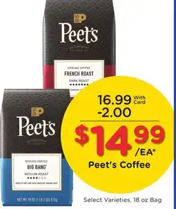 Ralphs Peet's Coffee offer