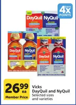 Pavilions Vicks DayQuil and NyQuil offer