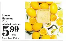 Pavilions Ithaca Hummus offer