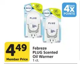 Pavilions Febreze PLUG Scented Oil Warmer offer