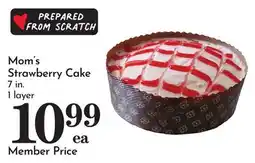 Pavilions Mom's Strawberry Cake offer