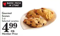 Pavilions Gourmet Scones offer