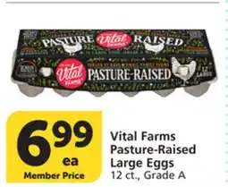 Albertsons Vital Farms Pasture-Raised Large Eggs offer