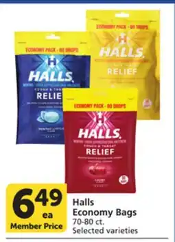Albertsons Halls Economy Bags offer