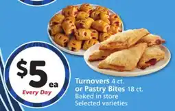 Albertsons Turnovers 4 ct. or Pastry Bites 18 ct offer