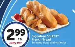 Albertsons Signature SELECT French Bread offer