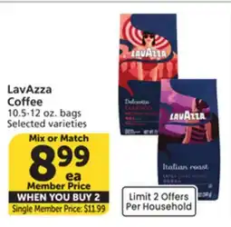 Albertsons LavAzza Coffee offer