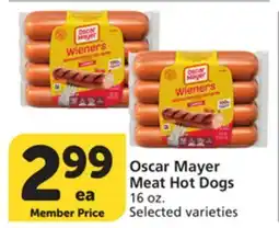 Albertsons Oscar Mayer Meat Hot Dogs offer