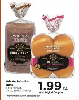 Food 4 Less Private Selection Buns offer