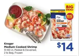 Food 4 Less Kroger Medium Cooked Shrimp offer