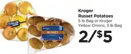 Food 4 Less Kroger Russet Potatoes offer