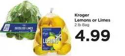 Food 4 Less Kroger Lemons or Limes offer