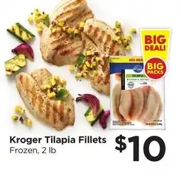 Food 4 Less Kroger Tilapia Fillets offer