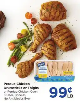 Food 4 Less Perdue Chicken Drumsticks or Thighs offer