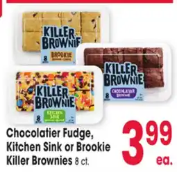 Jewel-Osco Chocolatier Fudge, Kitchen Sink or Brookie Killer Brownies offer