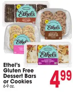 Jewel-Osco Ethel's Gluten Free Dessert Bars or Cookies offer