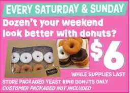 Jewel-Osco DONUTS offer