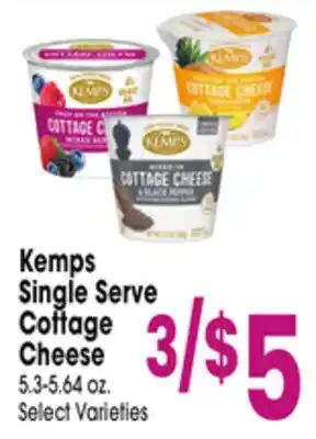 Jewel-Osco Kemps Single Serve Cottage Cheese offer