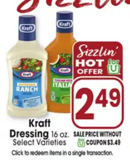 Jewel-Osco Kraft Dressing offer