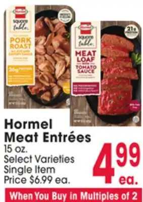 Jewel-Osco Hormel Meat Entrées offer