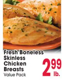 Jewel-Osco Fresh Boneless Skinless Chicken Breasts offer
