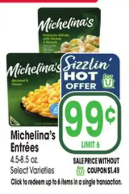 Jewel-Osco Michelina's Entrées offer