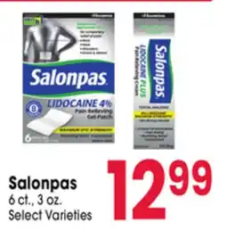 Jewel-Osco Salonpas offer